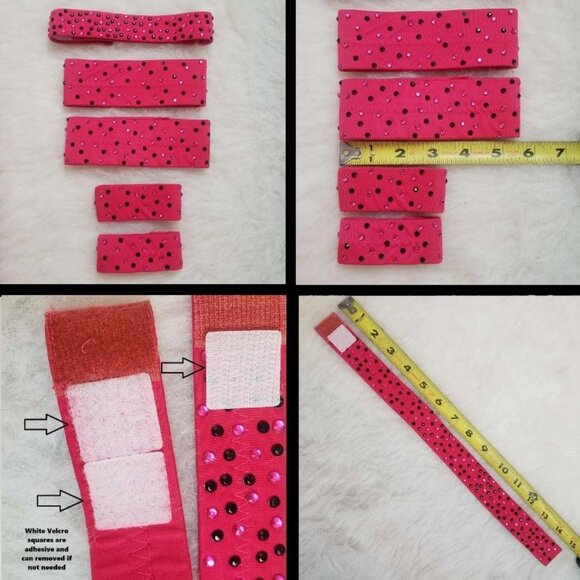 Women's Medium Pink Latin Ballroom Dance Fringe Rhinestone Dress Costume - Picture 6 of 16